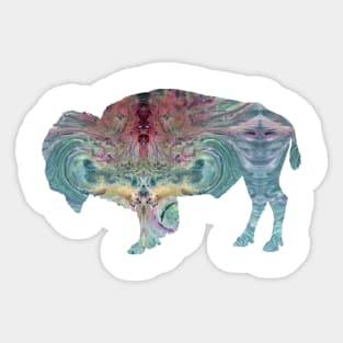 Bison Sticker